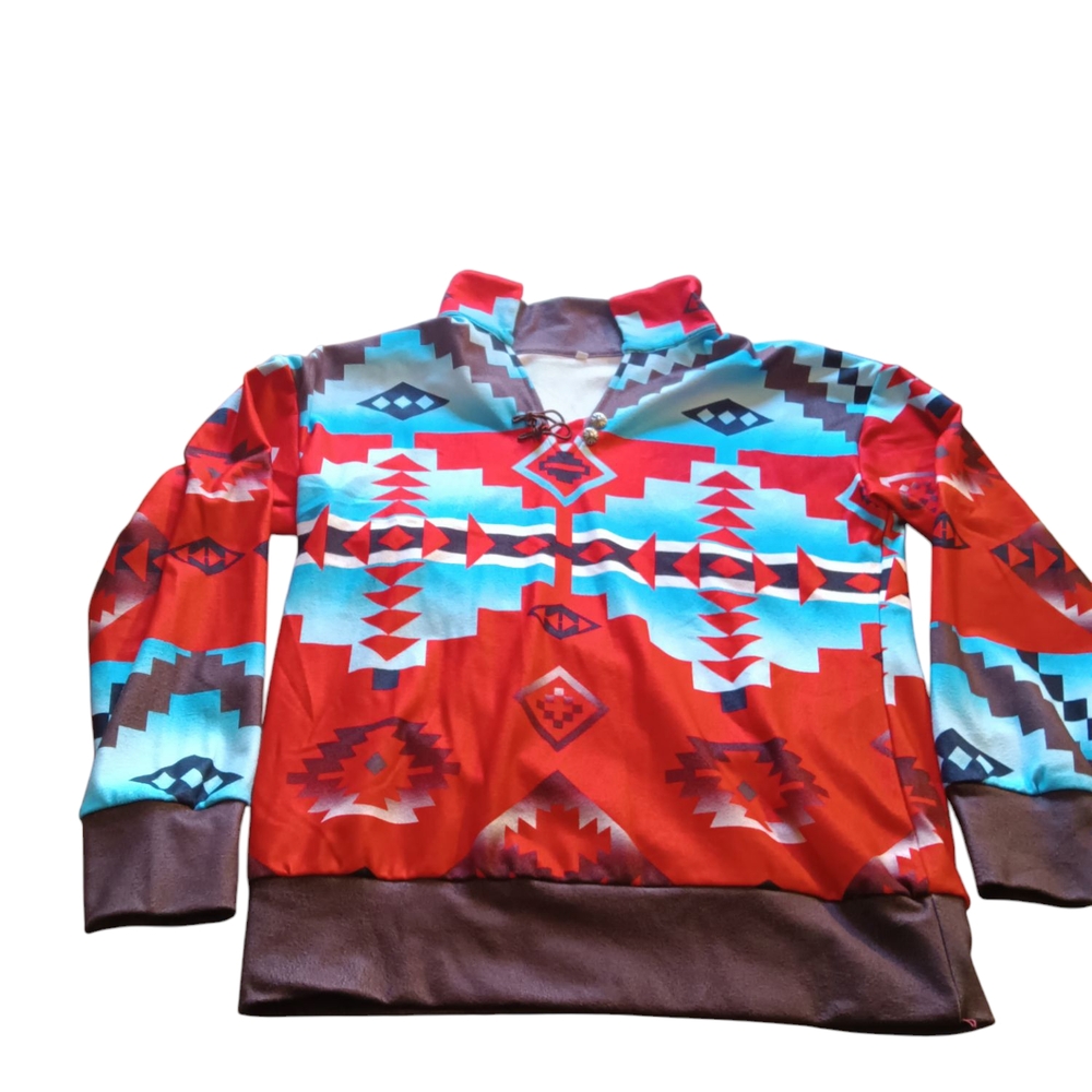 Colorful Geometric Kids Top